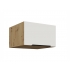 Szafka kuchenna 60 cm okapowa głęboka AURO WH/AR 60 NAGU-36 1F antyfinger